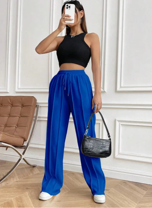 Women’s Streetwear Sweatpants – High Waist Loose Joggers